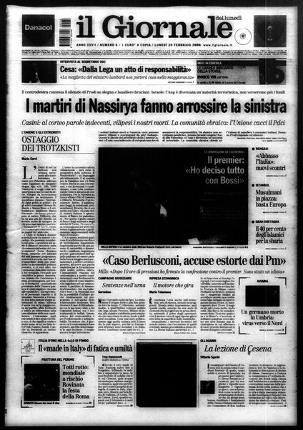 Il giornale del lunedi